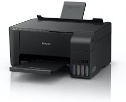 Máy in Phun màu Đa năng Epson L3210 (in, scan, copy) - Khổ A4 - Máy in có gắn sẵn bộ tiếp mực ngoài 04 màu chính hãng Epson (BHành 12 tháng)