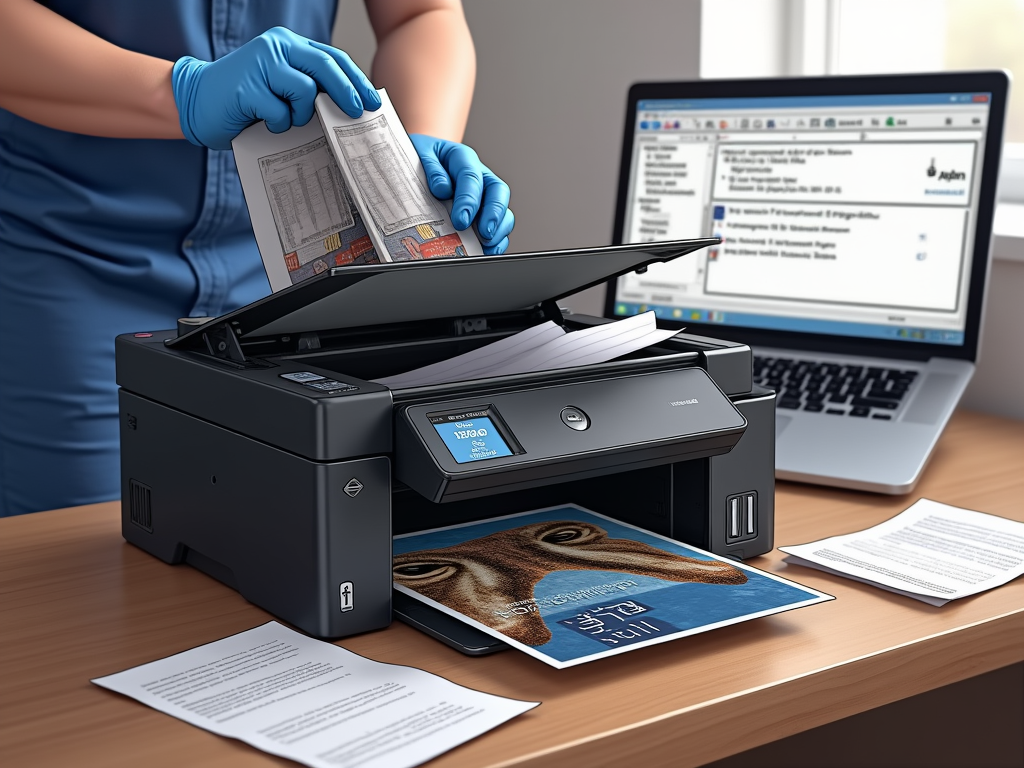 Cách xử lý máy in Epson "waste ink pad full" hiệu quả
